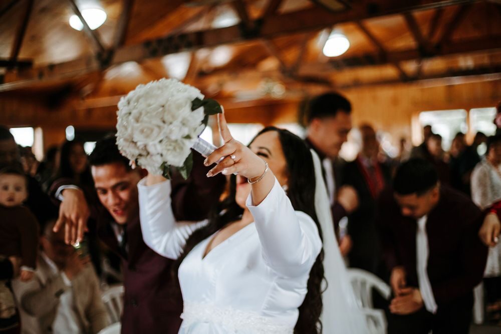 A wedding dance floor in Hawke's Bay, New Zealand