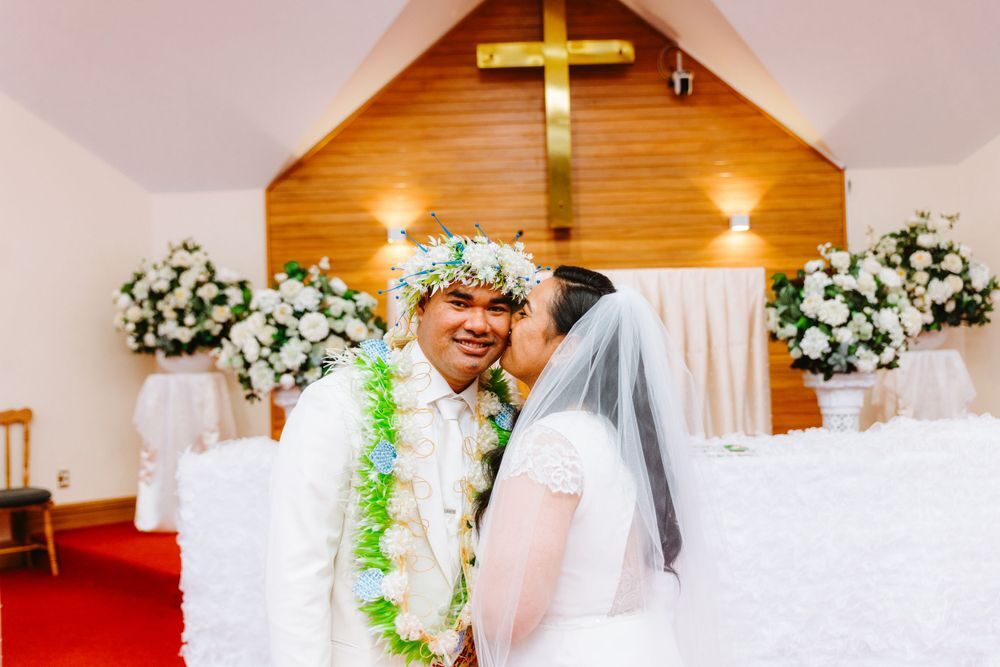 A wedding ceremony in Hawke's Bay, New Zealand